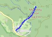 Trasa z dnia 2014-02-09 11:59 - mapa trasy gps - snowboard