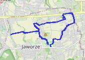 Jaworze Dolne - mapa trasy gps - bieganie