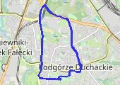 Trasa z dnia 2012-07-21 22:10 - mapa trasy gps - bieganie