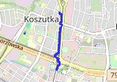 Trasa z dnia 2014-02-06 13:39 - mapa trasy gps - marsz