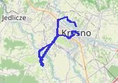 Trasa z dnia 2014-02-14 16:20 - mapa trasy gps - samochód