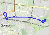 Trasa z dnia 2014-02-16 12:08 - mapa trasy gps - marsz