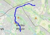 Trasa z dnia 2014-02-18 22:07 - mapa trasy gps - rower szosowy
