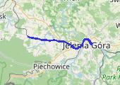 Trasa z dnia 2014-01-12 17:27 - mapa trasy gps - pociąg