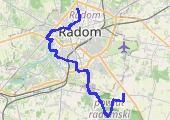 Trasa z dnia 2012-07-22 11:56 - mapa trasy gps - rower trekkingowy