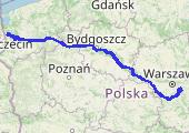 Trasa z dnia 2014-02-21 17:56 - mapa trasy gps - samochód