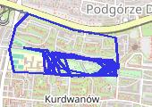 Trasa z dnia 2014-02-21 20:41 - mapa trasy gps - bieganie