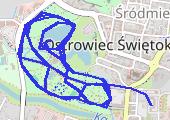 Trasa z dnia 2014-02-23 08:51 - mapa trasy gps - bieganie