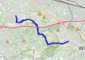 Trasa z dnia 2014-02-23 14:30 - mapa trasy gps - bieganie