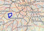 Trening 04czerwiec2011 (Richmond Park) - Lap2 - mapa trasy gps - rower szosowy