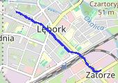 Trasa z dnia 2014-02-26 08:28 - mapa trasy gps - marsz