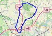 Trasa z dnia 2012-07-24 10:38 - mapa trasy gps - rower górski