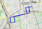 doiz - mapa trasy gps - rower trekkingowy