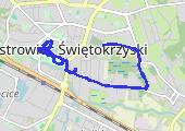 Trasa z dnia 2014-02-27 19:10 - mapa trasy gps - bieganie