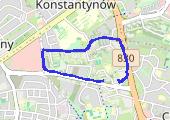 Trasa z dnia 2014-02-25 20:28 - mapa trasy gps - bieganie