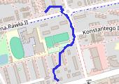 Trasa z dnia 2014-02-26 14:37 - mapa trasy gps - spacer