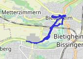 Trasa z dnia 2014-02-25 22:07 - mapa trasy gps - bieganie