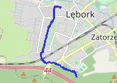 Trasa z dnia 2014-02-28 10:05 - mapa trasy gps - marsz