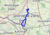 Trasa z dnia 2014-02-22 17:22 - mapa trasy gps - rower miejski