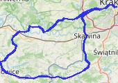 Trasa z dnia 2014-03-01 09:10 - mapa trasy gps - rower trekkingowy