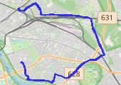 Trasa z dnia 2012-07-24 18:04 - mapa trasy gps - rower górski