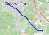 Trasa z dnia 2014-03-02 16:53 - mapa trasy gps - rower górski