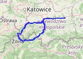 Trasa z dnia 2014-03-02 17:34 - mapa trasy gps - motocykl