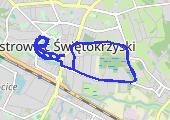 Trasa z dnia 2014-03-03 19:29 - mapa trasy gps - bieganie