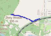 Trasa z dnia 2014-03-04 17:43 - mapa trasy gps - pociąg