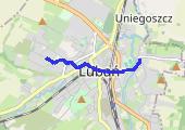 Trasa z dnia 2014-02-27 20:45 - mapa trasy gps - pociąg