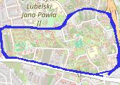 Trasa z dnia 2014-03-04 20:36 - mapa trasy gps - bieganie