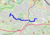 Trasa z dnia 2014-03-04 23:14 - mapa trasy gps - bieganie