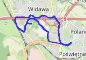 Trasa z dnia 2012-07-26 18:32 - mapa trasy gps - rower górski