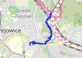 Trasa z dnia 2014-03-06 17:56 - mapa trasy gps - spacer