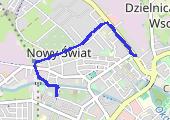 Trasa z dnia 2014-03-08 08:16 - mapa trasy gps - marsz