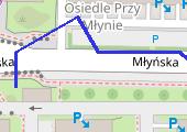 Trasa z dnia 2014-03-08 13:30 - mapa trasy gps - marsz
