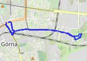 Trasa z dnia 2014-03-09 12:09 - mapa trasy gps - marsz