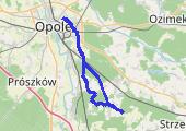Trasa z dnia 2014-03-09 16:02 - mapa trasy gps - rower górski