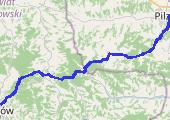 Trasa z dnia 2014-03-08 15:40 - mapa trasy gps - marsz