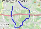 Trasa z dnia 2014-03-11 21:33 - mapa trasy gps - bieganie