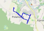 Trasa z dnia 2014-03-12 17:35 - mapa trasy gps - bieganie