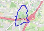 Trasa z dnia 2014-03-12 22:20 - mapa trasy gps - marsz