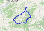 Trasa z dnia 2014-03-13 16:50 - mapa trasy gps - rower górski