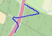 Trasa z dnia 2014-03-14 10:00 - mapa trasy gps - marsz