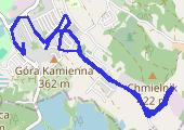 12 - mapa trasy gps - bieganie