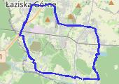 Gostyń - pętla po okolicy - mapa trasy gps - rower górski
