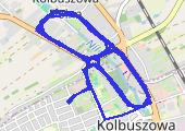 Trasa z dnia 2014-03-19 21:42 - mapa trasy gps - bieganie