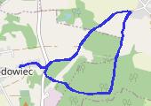 Trasa z dnia 2014-03-20 13:58 - mapa trasy gps - marsz