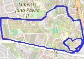 Trasa z dnia 2014-03-20 19:59 - mapa trasy gps - bieganie