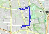 Trasa z dnia 2014-03-21 15:49 - mapa trasy gps - rower górski